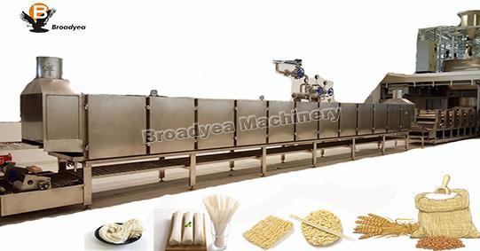 การพัฒนาสายการผลิตบะหมี่กึ่งสำเร็จรูป